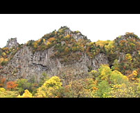 層雲峡の紅葉